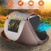 3-4 Person Pop Up Tent Automatic Setup Camping Tent Waterproof Instant Setup Tent with 2 Mosquito Net Windows Carrying Bag for Hiking Climbing Adventu